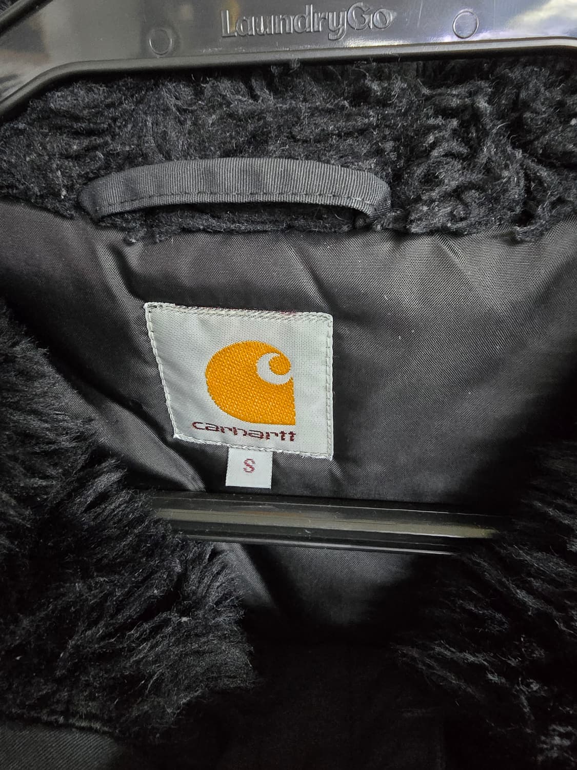 칼하트 블랙 후드 패딩 점퍼 (1755) 상품이미지3