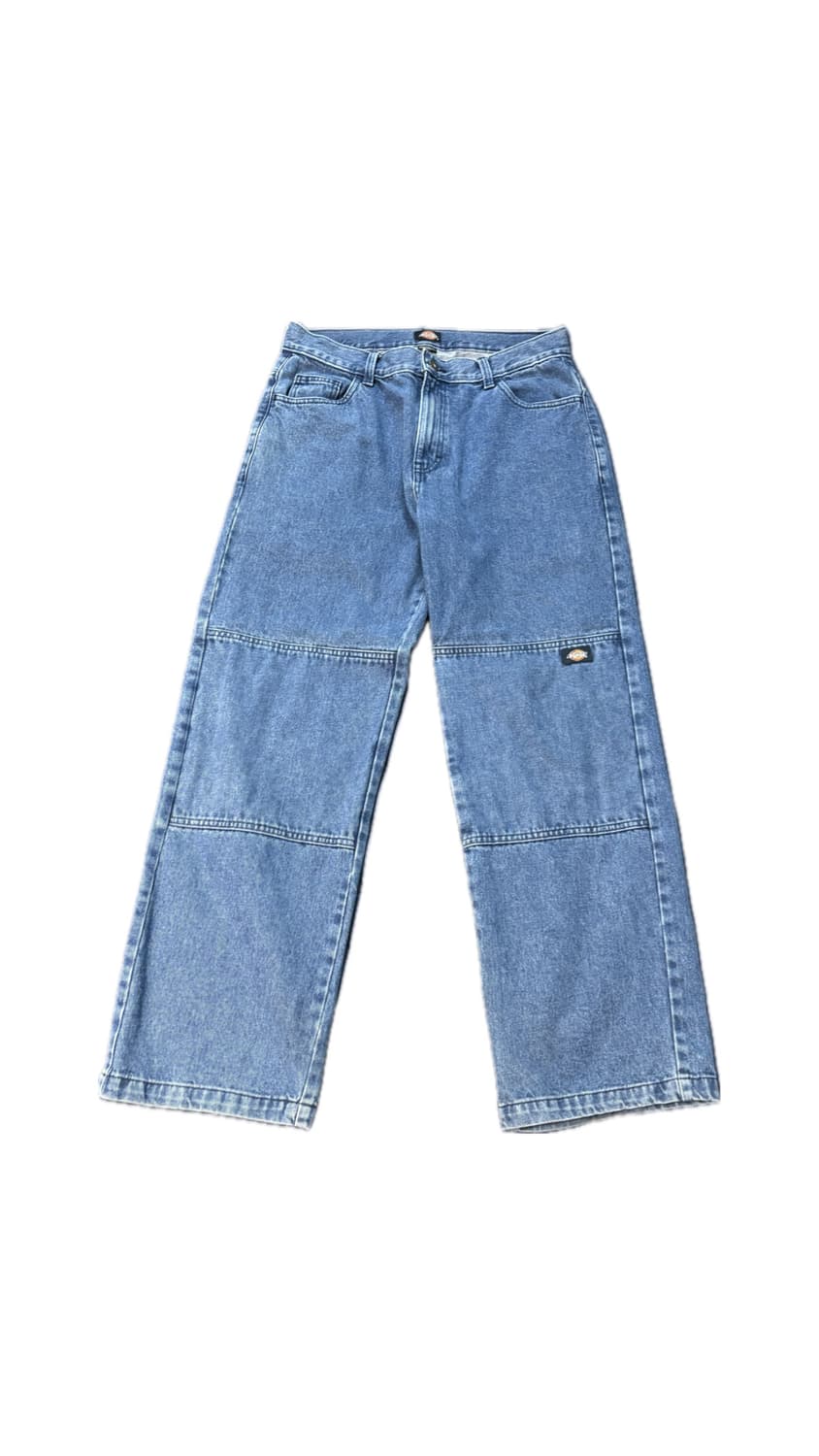 디키즈 더블니 85283 루즈핏 데님팬츠 Vintage Blue 상품이미지1