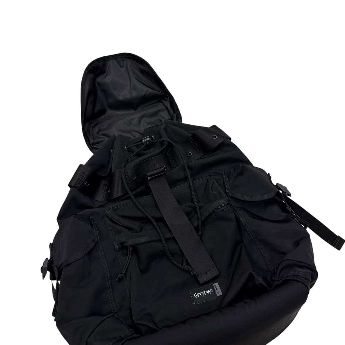 커버낫 3포켓 백팩 가방 블랙 상품이미지2