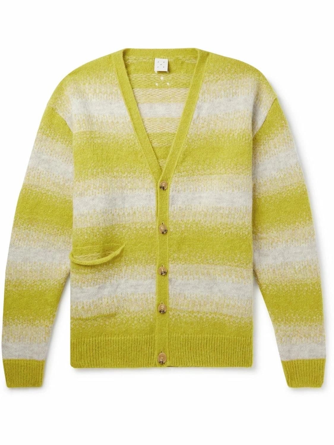 POP TRADING COMPANY 모헤어 스트라이프 가디건 (S, 새상 상품이미지5