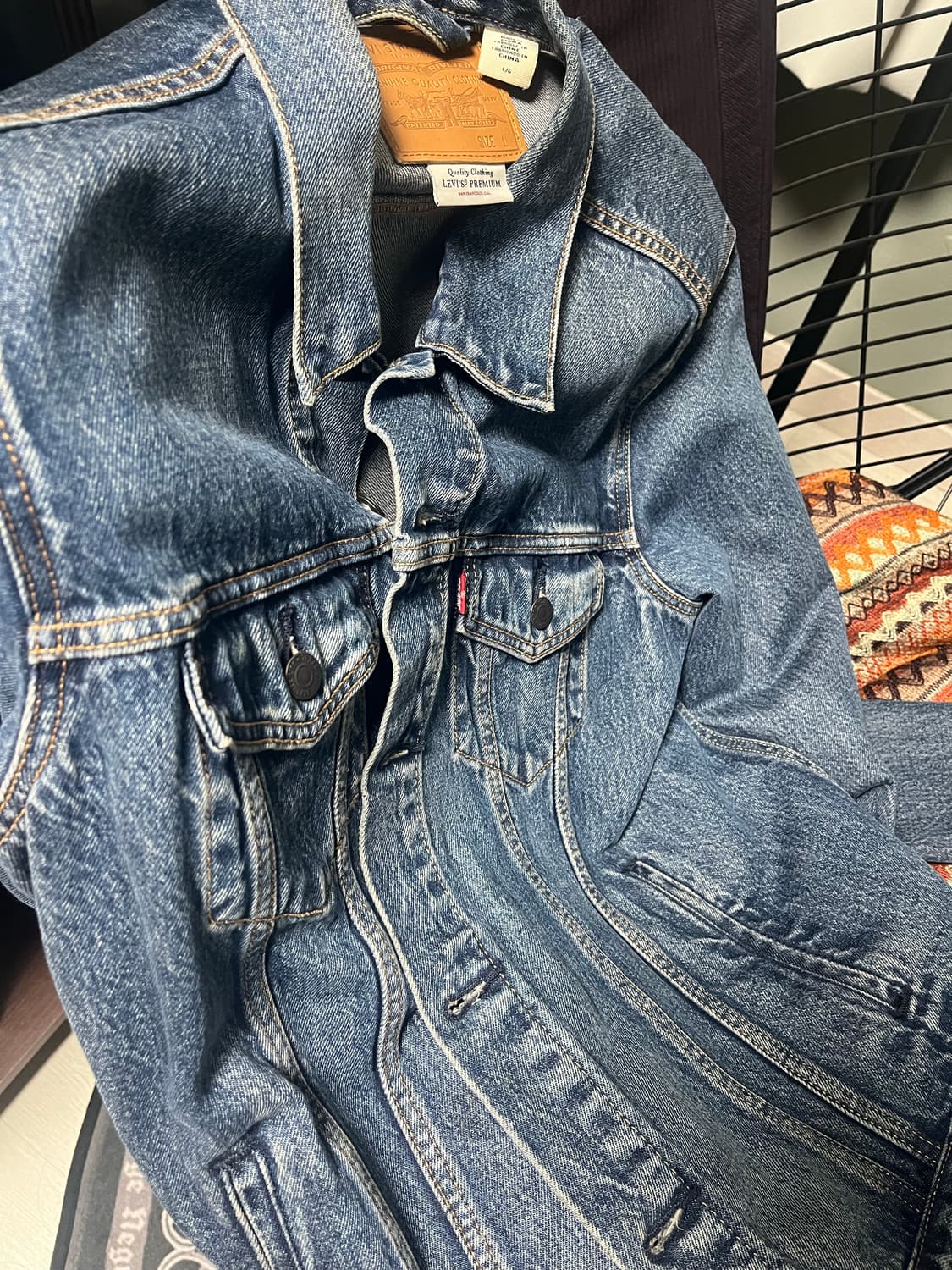 리바이스 데님자켓 L 상품이미지3