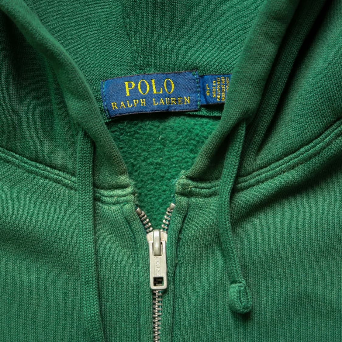 폴로 랄프로렌 그린 후드 집업 상품이미지3