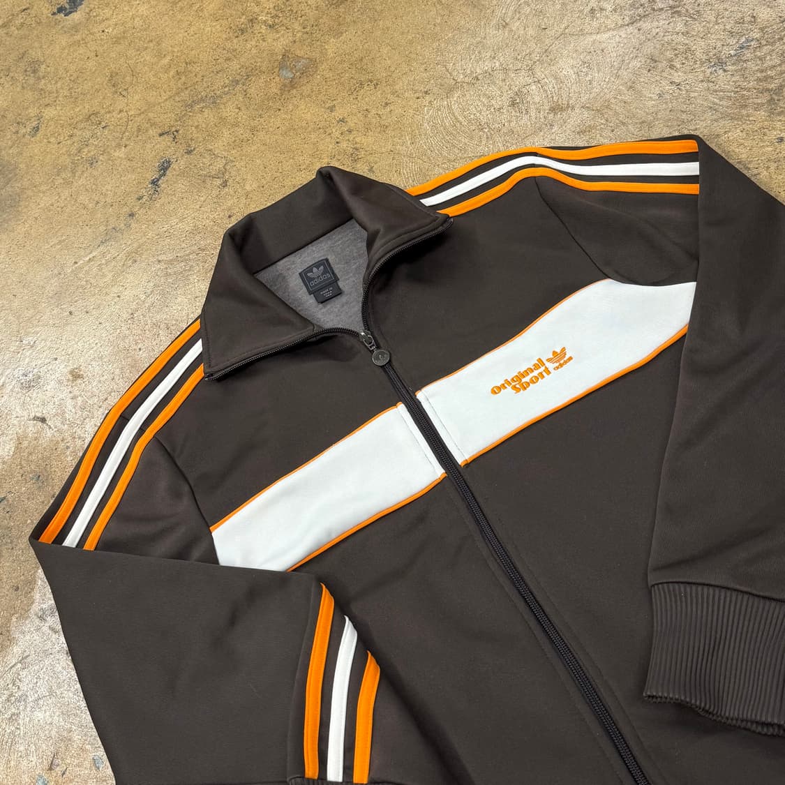 아디다스 브라운 초코 져지 트랙탑 95 상품이미지1