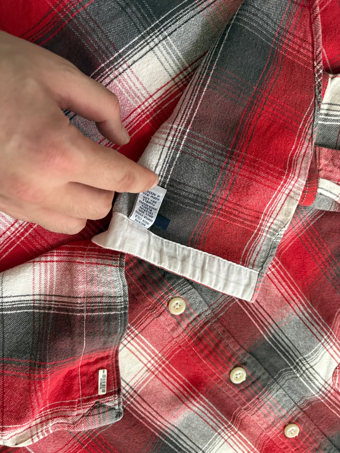 90s  Polo Ralph Lauren Flannel Check 상품이미지7