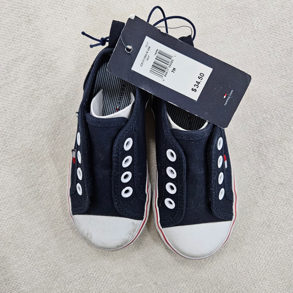 [7M] 새상품 타미힐피거 키즈 컨버스 스니커즈 0115YH2 상품이미지3