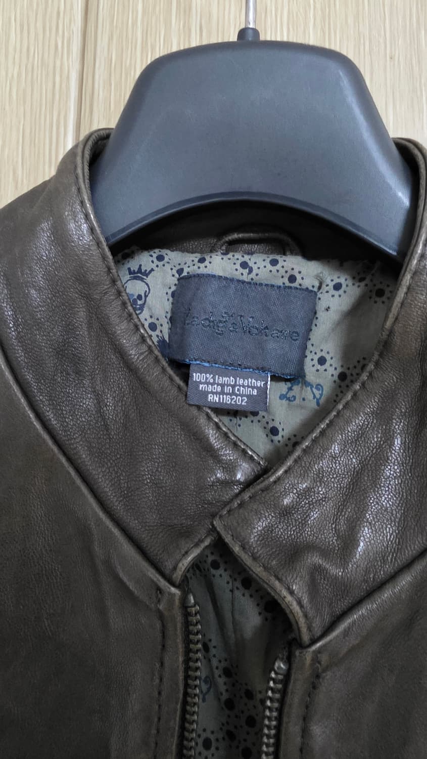 Zadig & Voltaire 램스킨 레더 자켓 상품이미지3