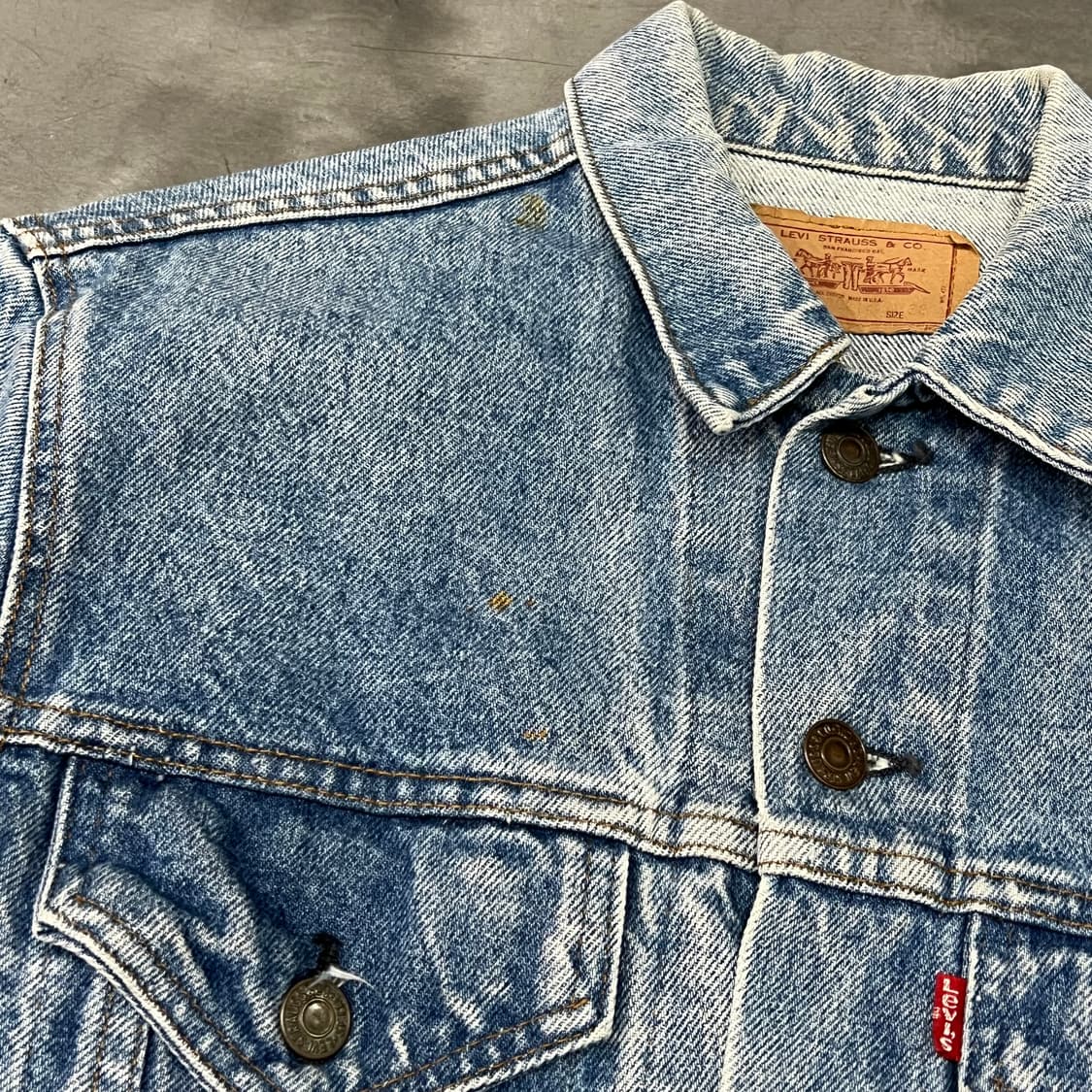 USA 리바이스 데님 트러커 자켓 y15826 상품이미지5