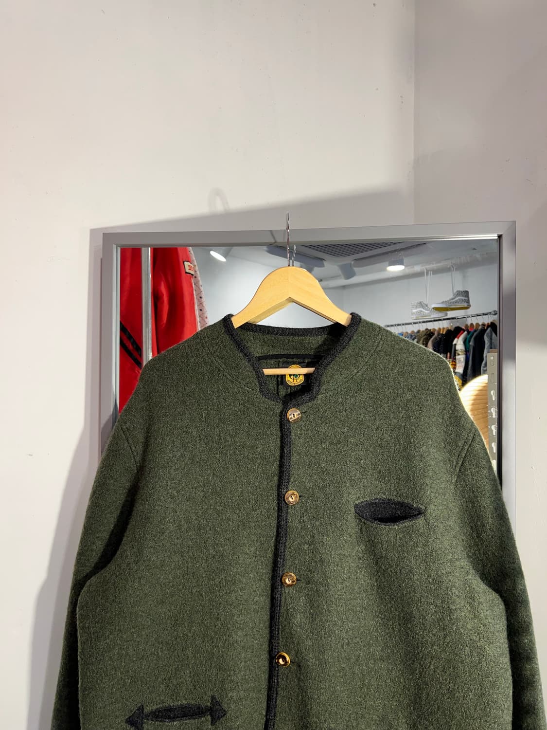 HUNDT MODELL WOOL JACKET 울자켓 상품이미지6
