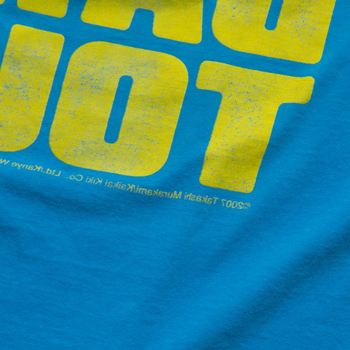 00 칸예 웨스트 Glow in the dark 투어 머천 티셔츠 상품이미지8