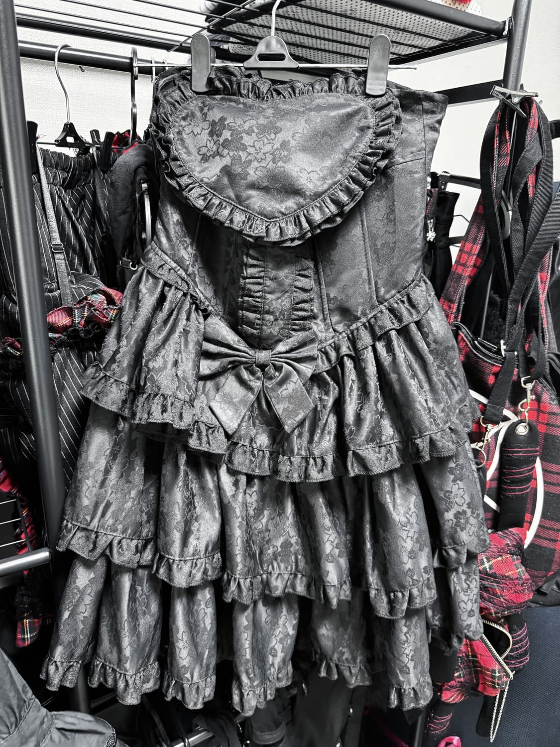 고딕 코르셋 캉캉스커트 상품이미지1