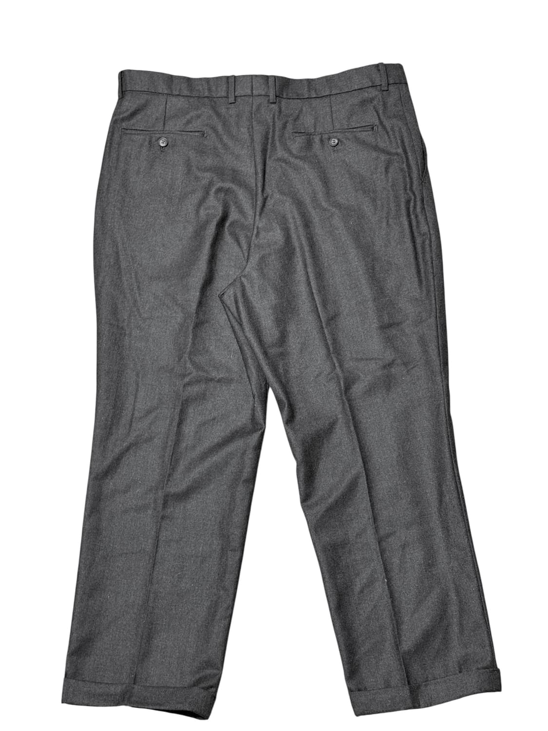 90s 입생로랑 뿌르 옴므 투 턱 울 슬랙스 상품이미지2