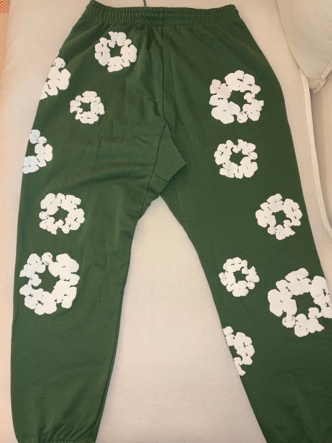 데님티어스 스웻 팬츠 그린 XL 상품이미지3