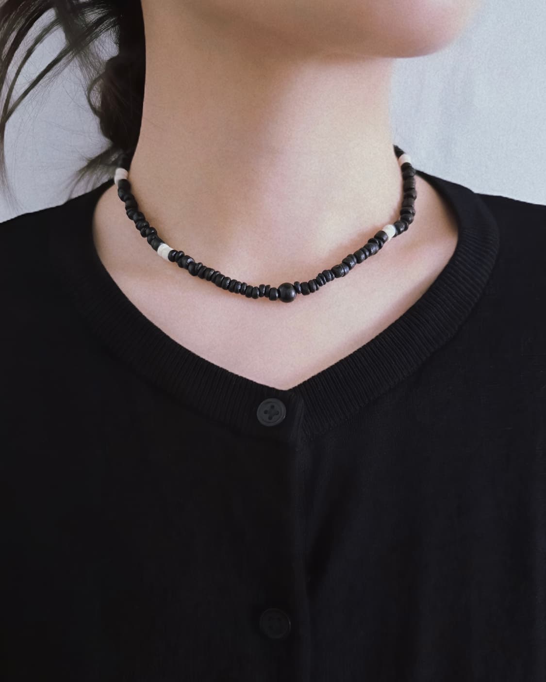 Autumn wood necklace - 3 상품이미지1