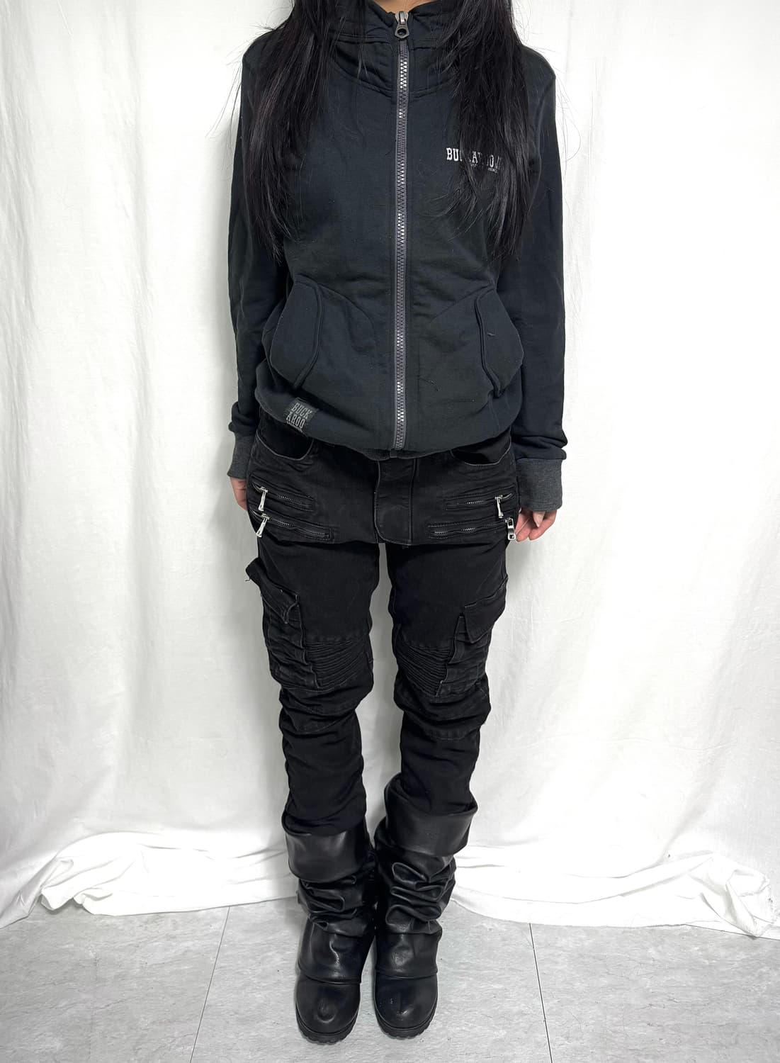 Black Biker pants 상품이미지2