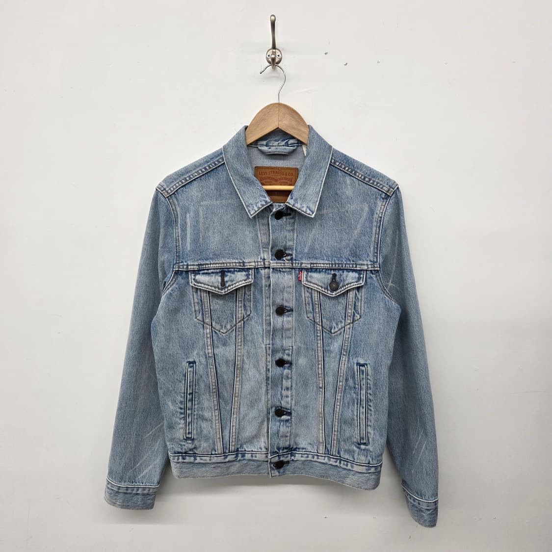 리바이스 데님 청자켓 남S 상품이미지1
