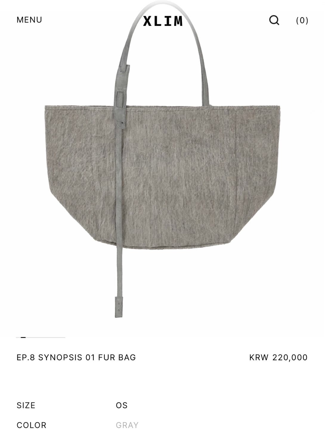 EP.8 SYNOPSIS 01 FUR BAG 상품이미지1