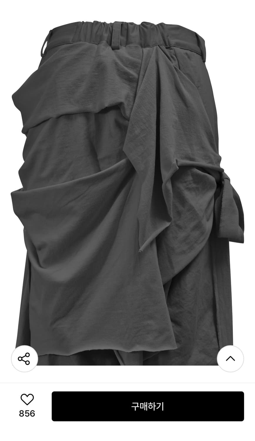 정도 LAYERING BY PANTS . BLACK 상품이미지6