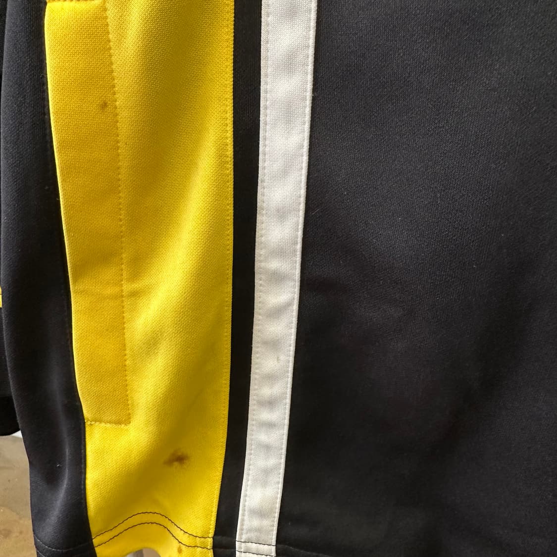 2XL 나이키 도르트문트 블랙 옐로우 배색 트렉탑 상품이미지8