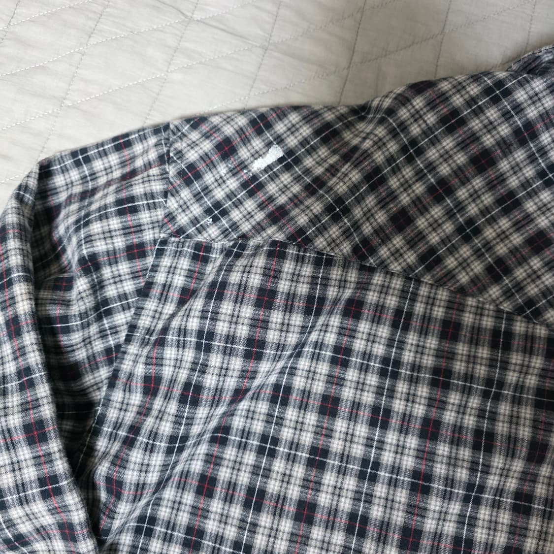 [2XL] 빈티지 WCC 웨스트 코스트 차퍼스 체크 셔츠 페인팅 상품이미지6