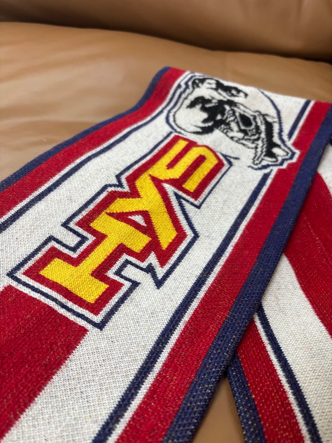 히스테릭글래머 머플러 목도리 걸 스트라이프 로고 상품이미지9