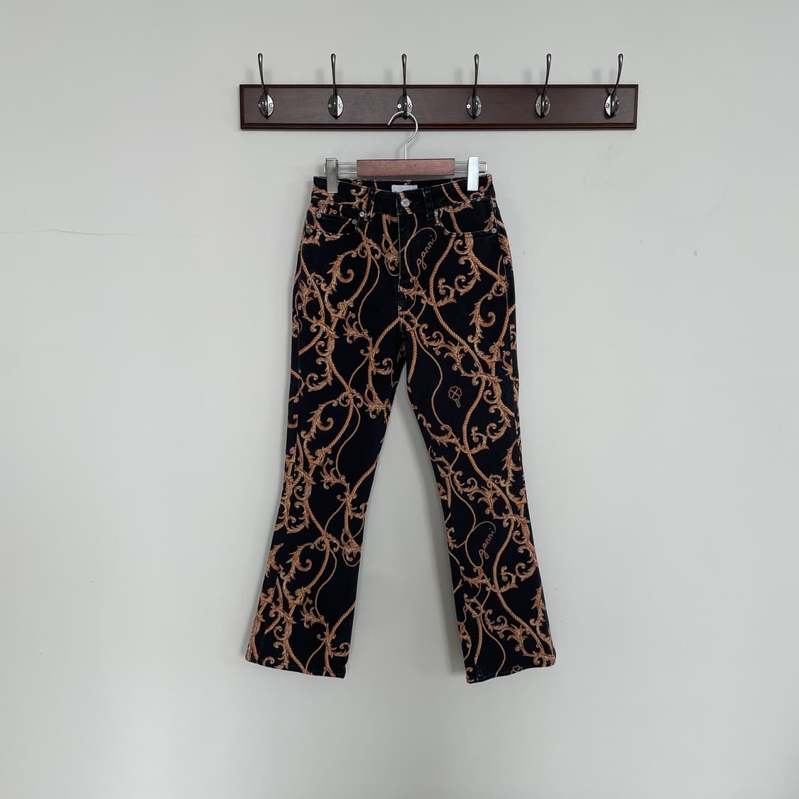 가니 바로크 프린트 데님 팬츠 바지 상품이미지2