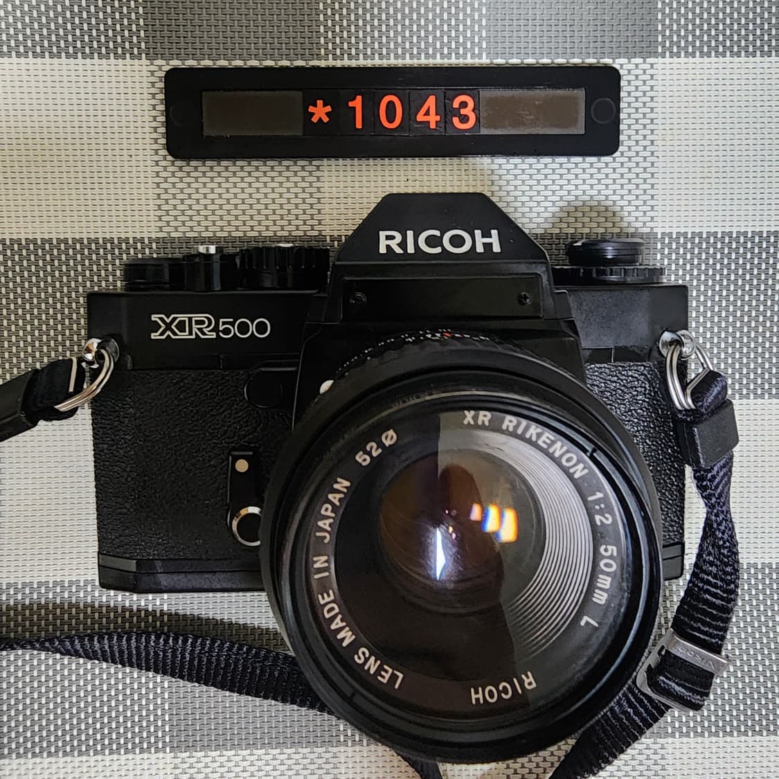 리코 XR-500 필름카메라 1대2렌즈 블랙바디 상품이미지1