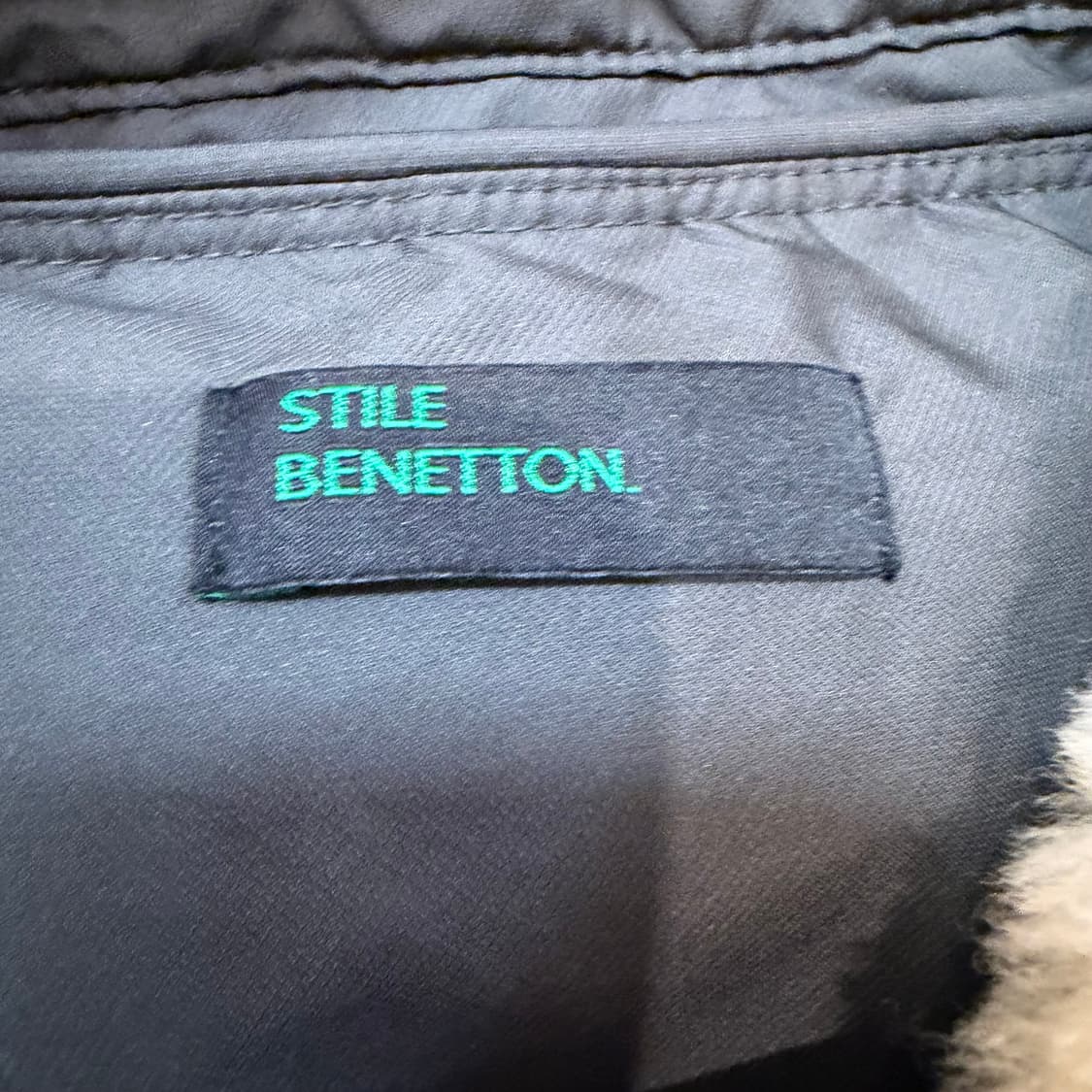 베네통 구스다운 퍼 카라점퍼 상품이미지4