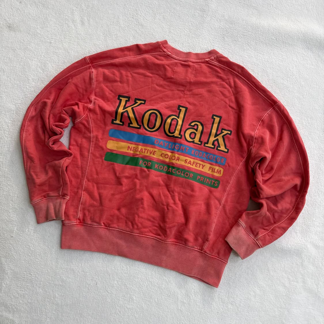 S 코닥 레인보우 피그먼트 맨투맨 0331T 상품이미지2