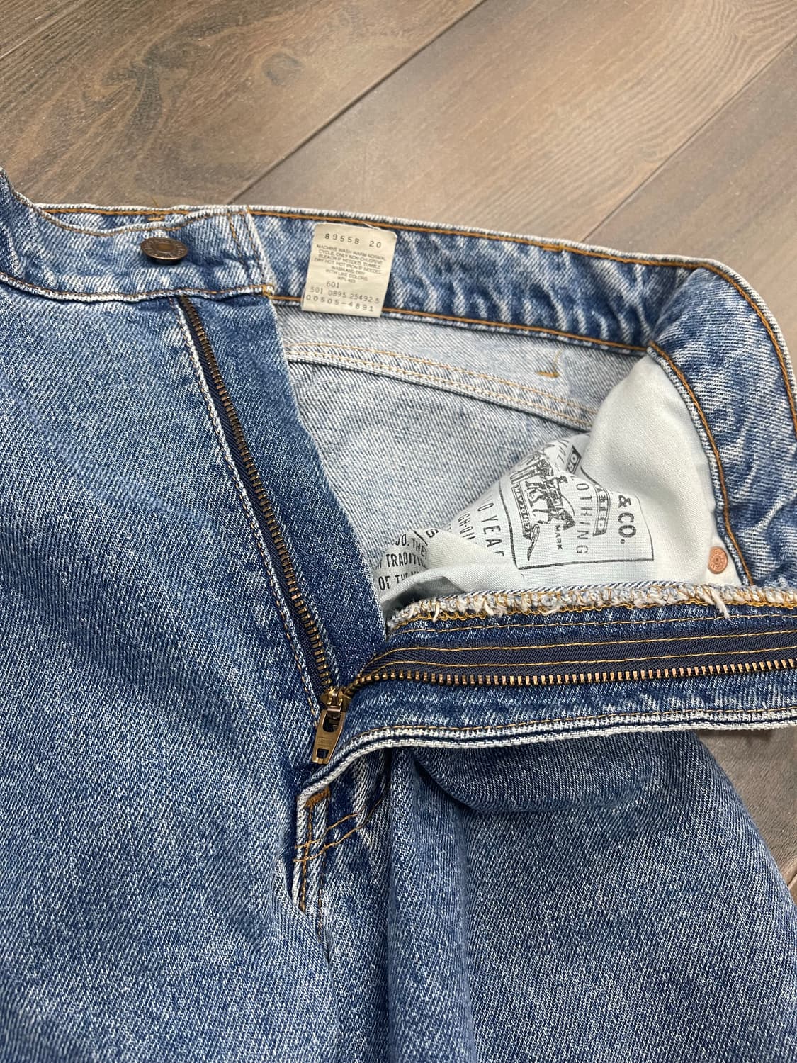 90s Levis 505 u.s.a  32사이즈 상품이미지6