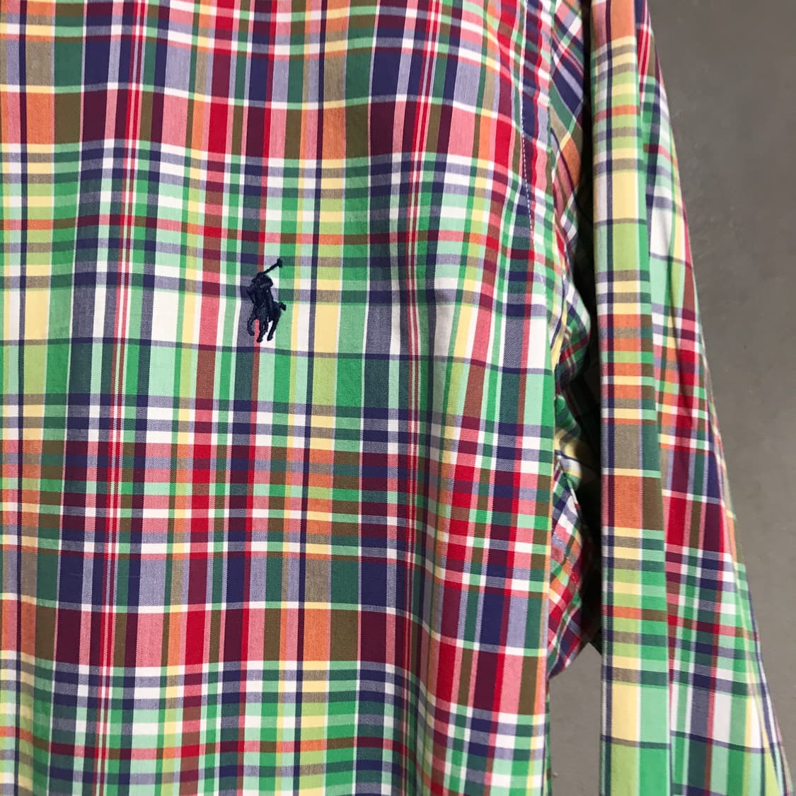 폴로 랄프로렌 체크 셔츠 M 상품이미지4