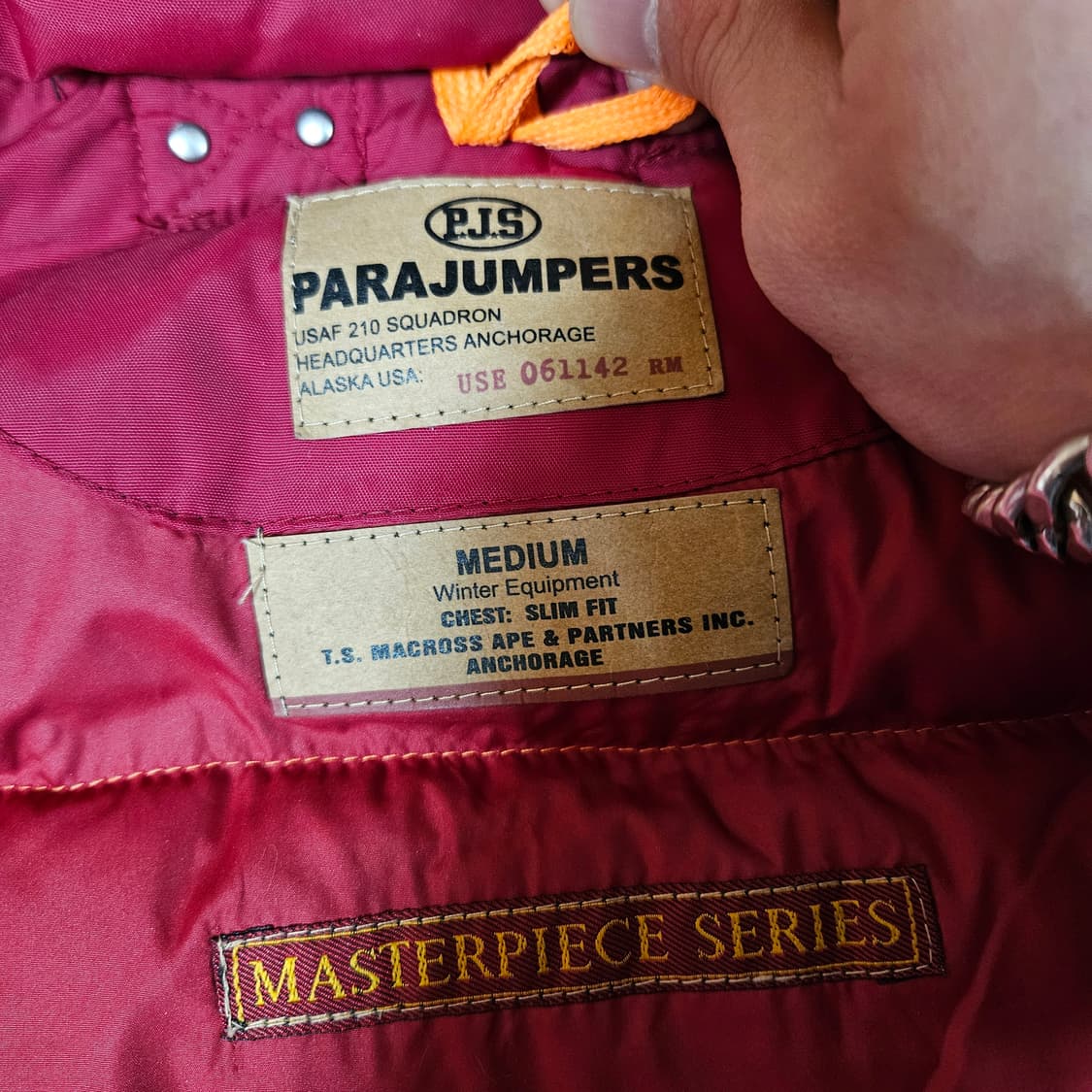 파라점퍼스 롱베어 다운 패딩 파카 M size 상품이미지7