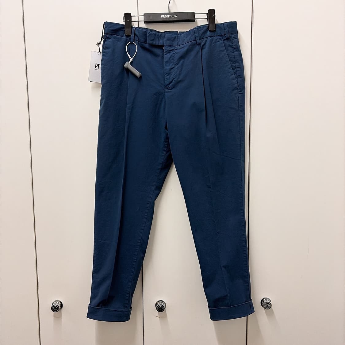 (정품/새상품) PT TORINO 남성 네이비 치노 팬츠 상품이미지1
