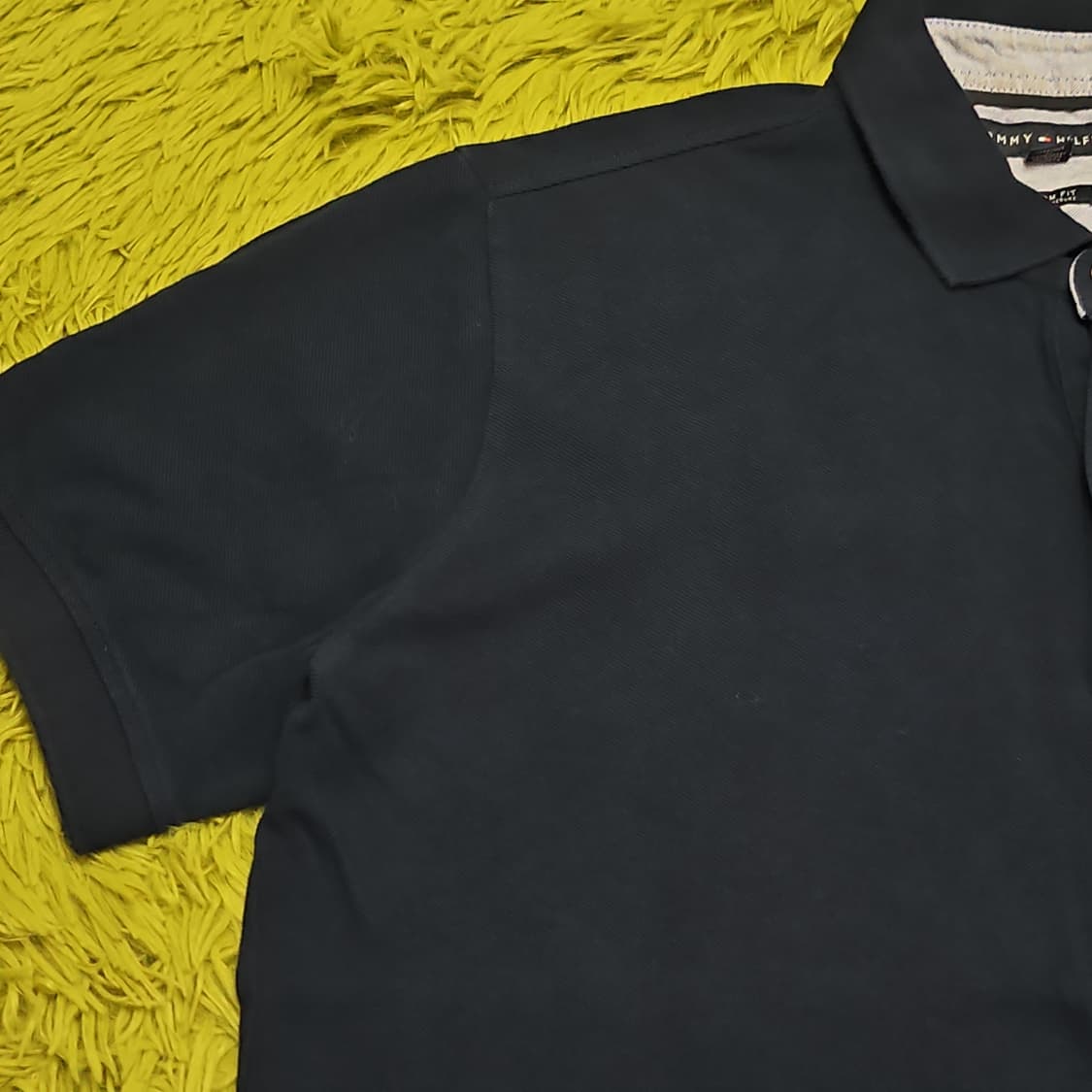 타미힐피거 커스텀핏 카라티 (네이비/L) 상품이미지4