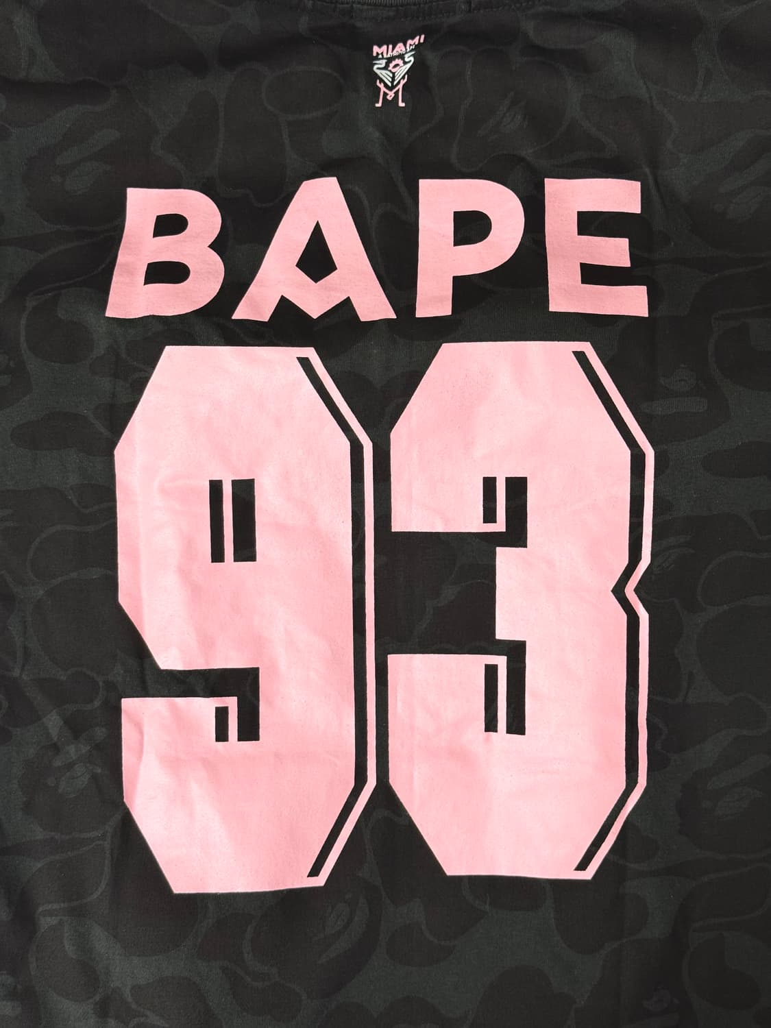 *급전* BAPE x Inter Miami CF 콜라보 카모 티셔츠 상품이미지4