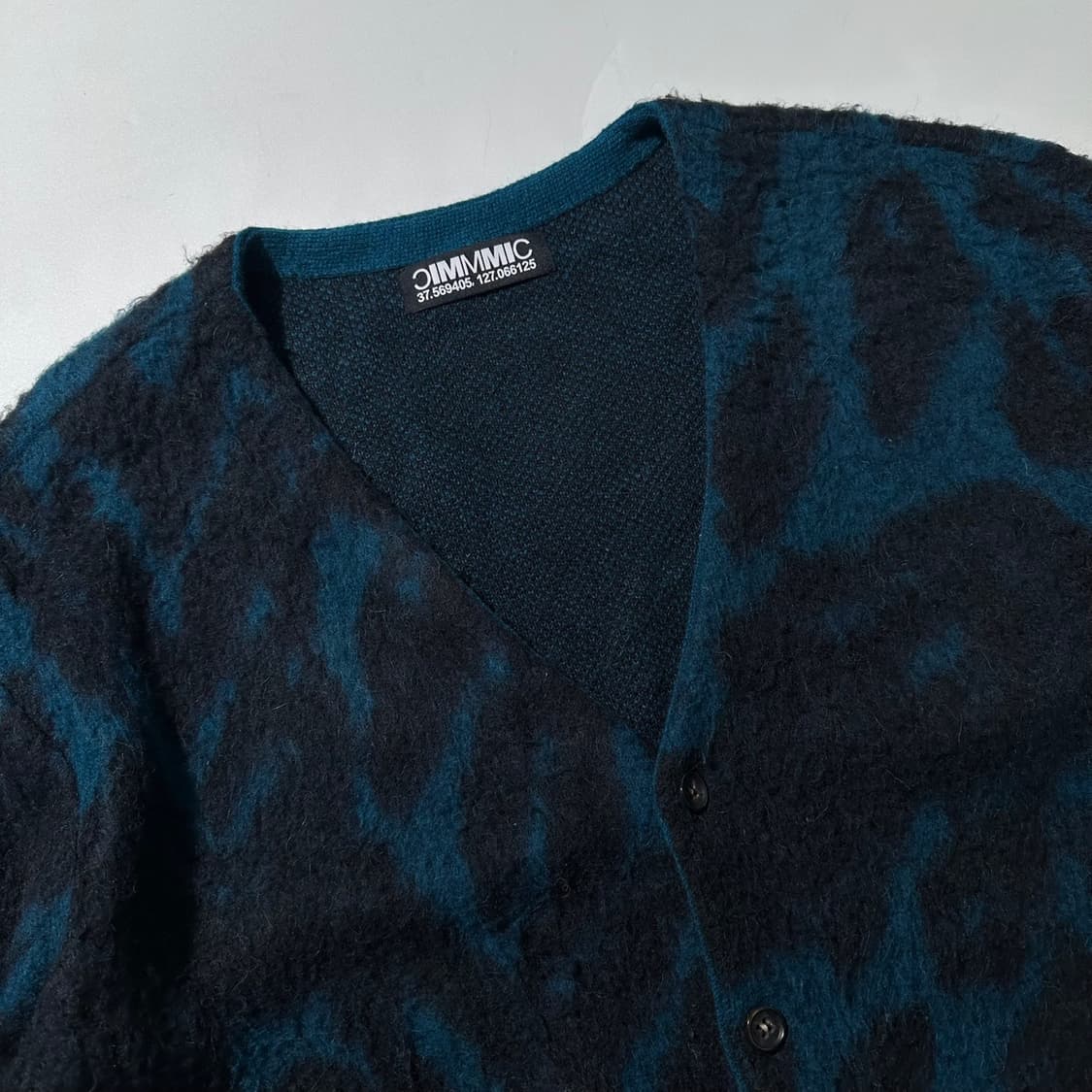 MMIC 울 알파카 레오파드 니트 가디건 #mmic #엠엠아이씨  • S 상품이미지3