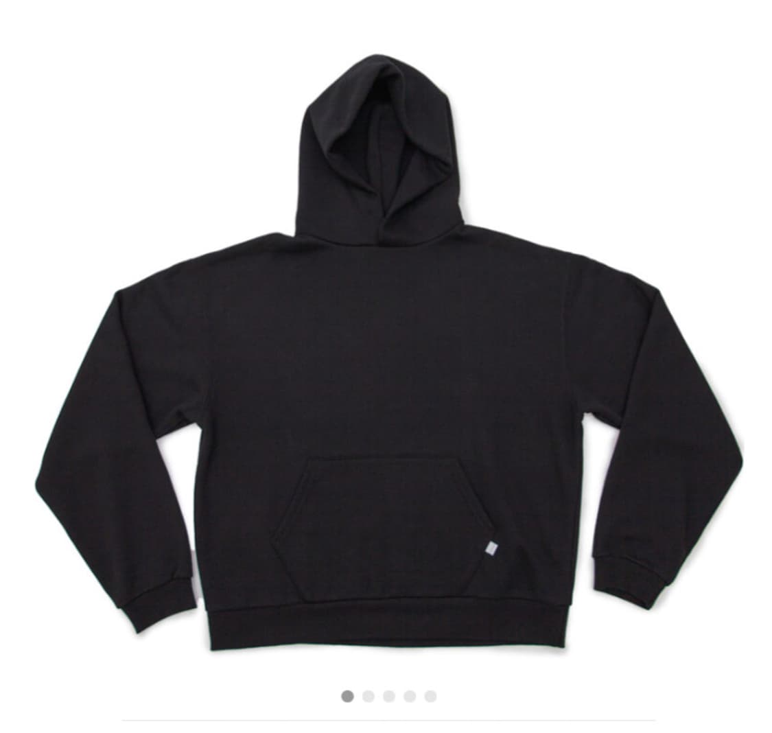 77C 오프듀티보이즈 cloud hoodie 블랙 상품이미지1