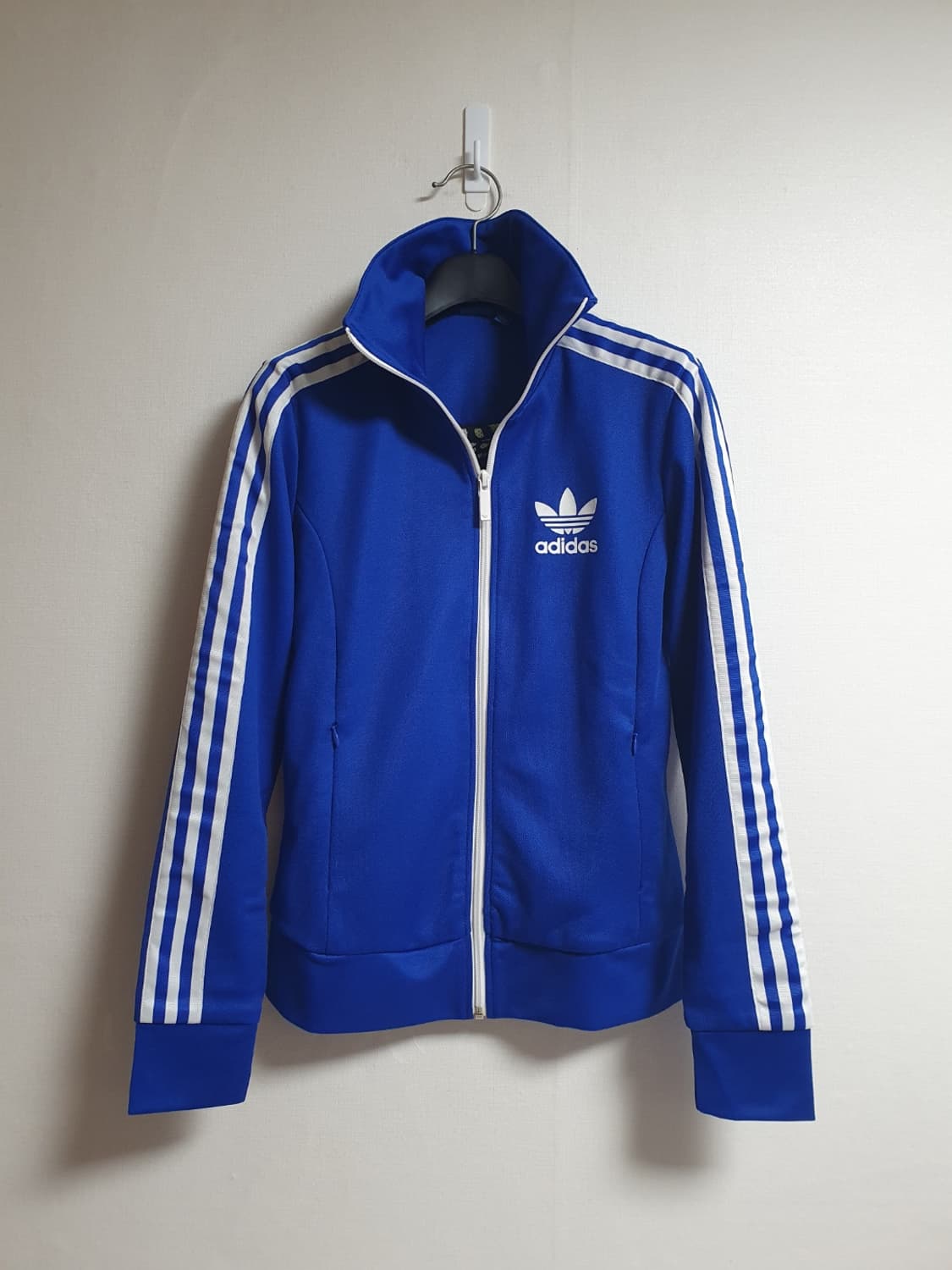 아디다스 유로파 트랙탑 버터플라이 패턴 져지 블루 90 상품이미지2