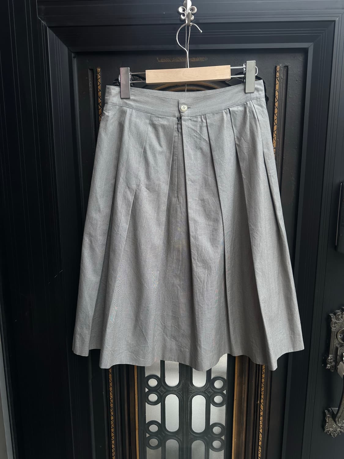 agnes b check skirt 상품이미지3