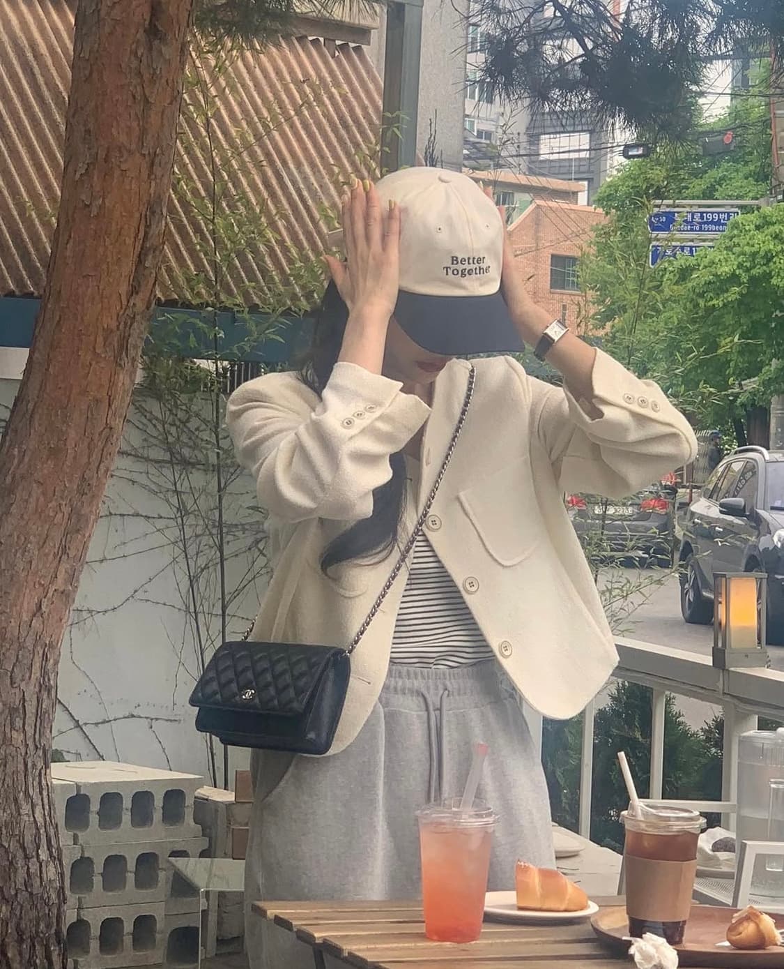 그랑블룸 써머 트위드 자켓  상품이미지5