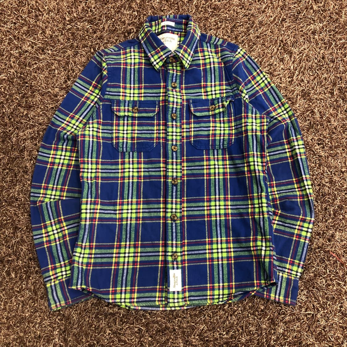 아베크롬비 체크 셔츠 상품이미지2