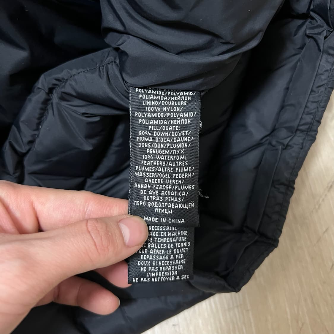 폴로 랄프로렌 남성 액티브웨어 덕다운 포켓 경량패딩 XL/105  상품이미지5