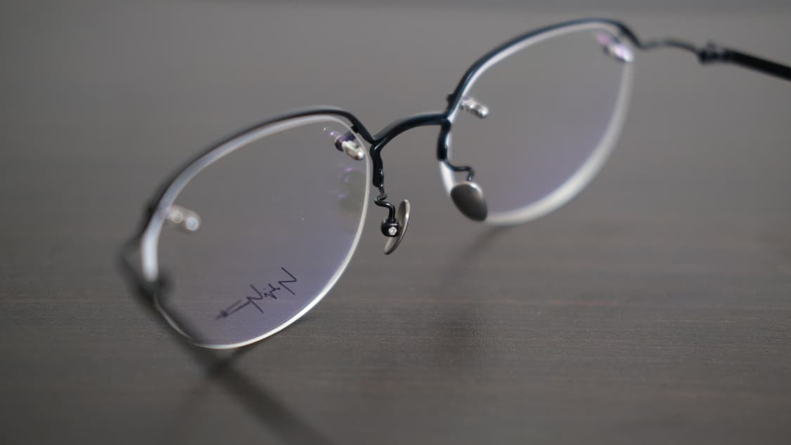 요지야마모토 반무테 안경 상품이미지2