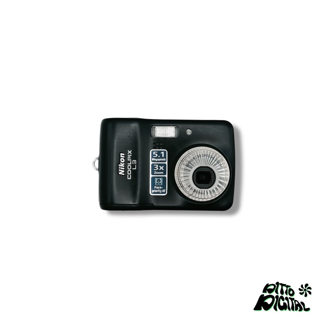 Nikon Coolpix L3 디카 (Black) 상품이미지2
