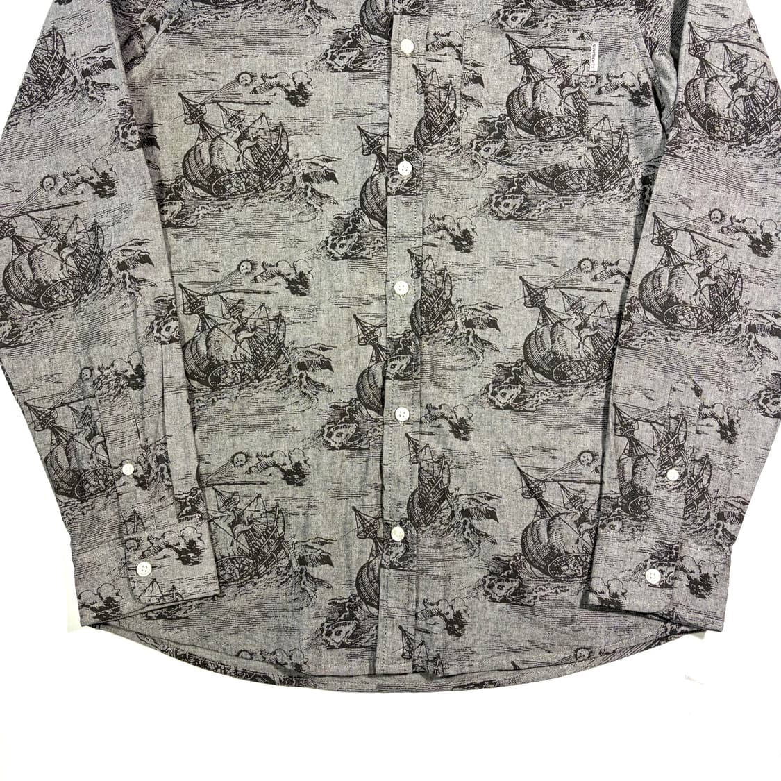 칼하트 그레이 패턴 셔츠 M 상품이미지5