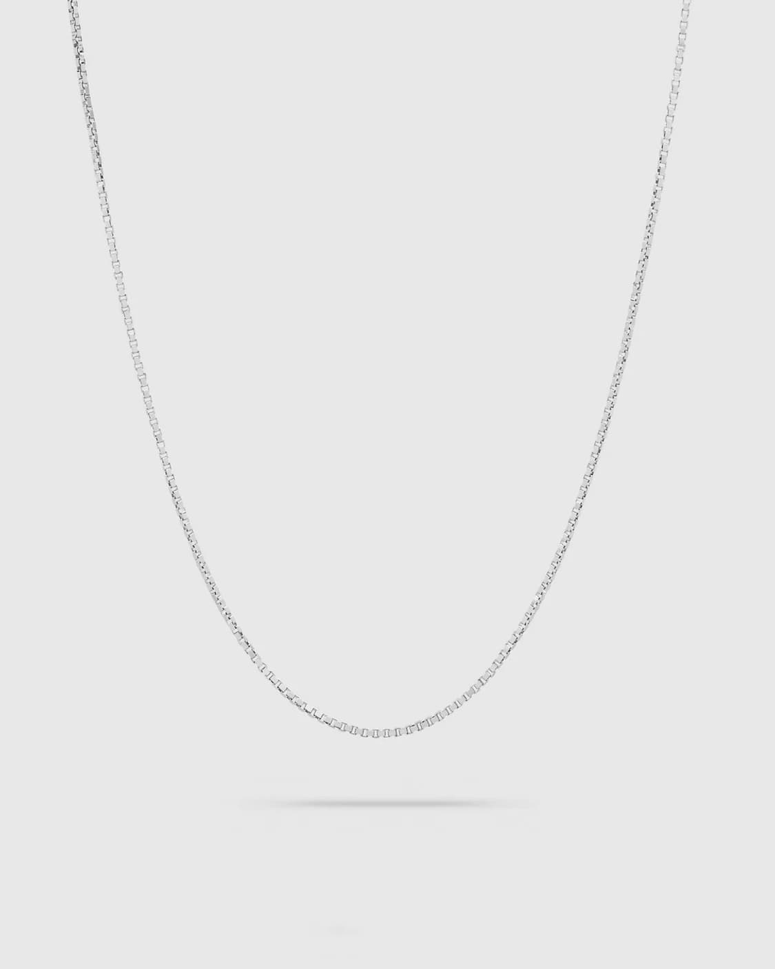 TOM WOOD 톰우드 스퀘어 체인 목걸이 925실버 20.5인치 상품이미지1