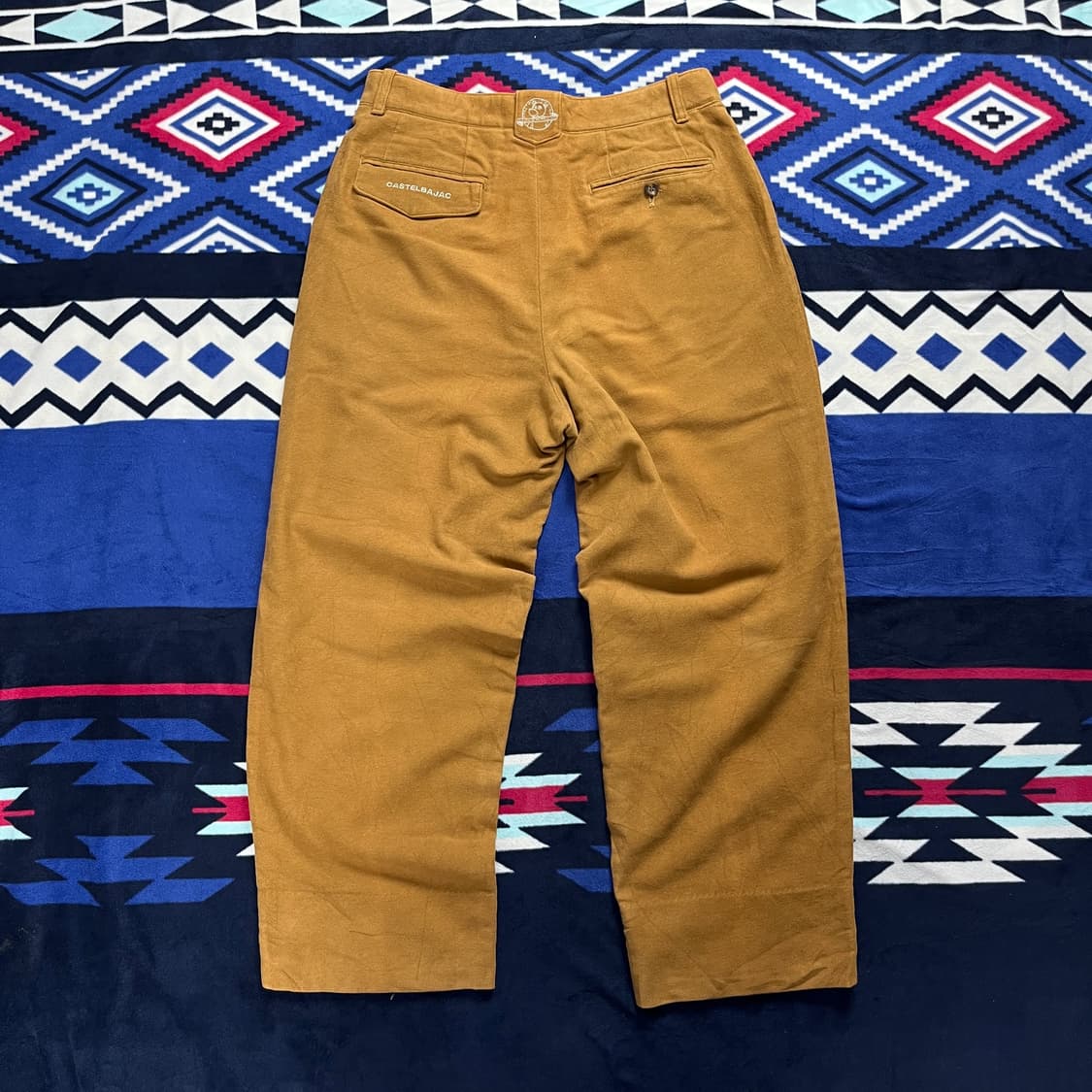 CASTELBAJAC(카스텔바작) 투턱 팬츠(실측확인) 상품이미지7