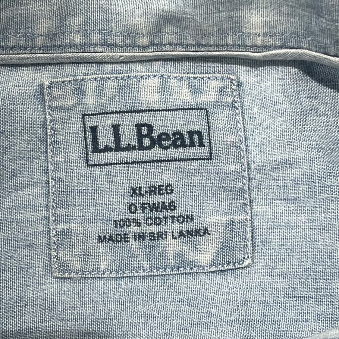 엘엘빈 워크 데님 하프셔츠 s10636 상품이미지5