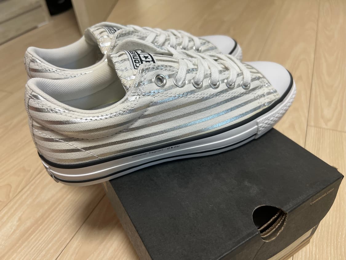 (255) 컨버스 x 프라그먼트 올스타 실버 스트렙 상품이미지5