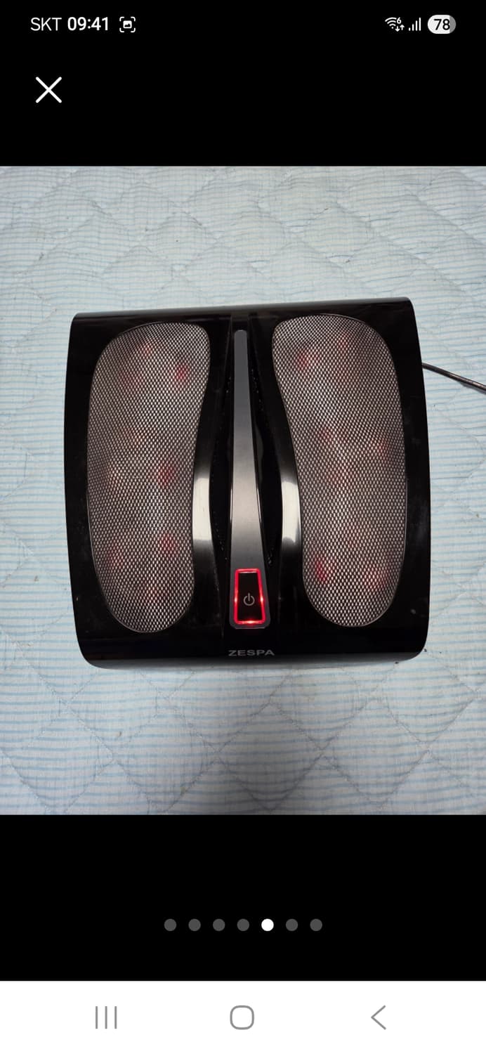 제스파 온열 발 마사지기 ZP3625 상품이미지5