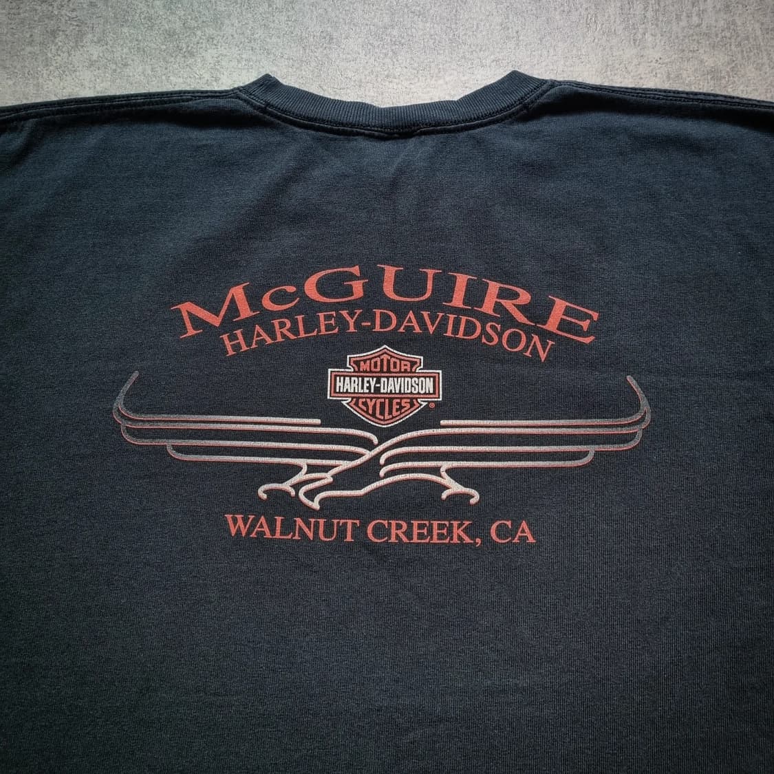 00s USA 할리데이비슨 헤비메탈 롱슬리브 L sz 상품이미지8